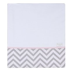 Cueiro Chevron Rosa Malha 100% Algodão Cueiro Chevron Rosa Malha 100% Algodão