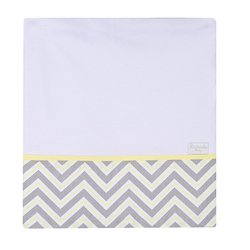 Cueiro Chevron Amarelo Malha 100% Algodão Cueiro Chevron Amarelo Malha 100% Algodão