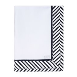 Cobertor Fofo de Bebê Zig Zag Preto Cobertor Fofo de Bebê Zig Zag Preto