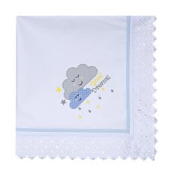 Manta de Bebê Nuvem Azul Manta de Bebê Nuvem Azul