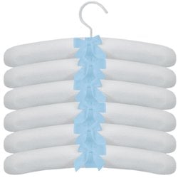 Kit de Cabide Piquet Azul 6 Peças Kit de Cabide Piquet Azul 6 Peças