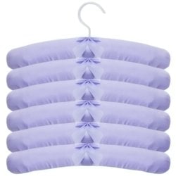 Kit de Cabide Lilás 6 Peças Kit de Cabide Lilás 6 Peças