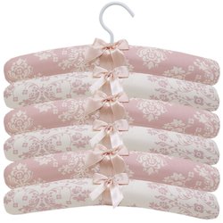 Kit de Cabide Provençal Rosê 6 Peças Kit de Cabide Provençal Rosê 6 Peças