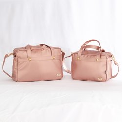 Kit Bolsa Maternidade Light Rosê 2 Peças Kit Bolsa Maternidade Light Rosê 2 Peças