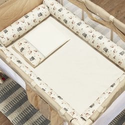 Kit para Cercadinho Ursinho Bege 6 Peças Kit para Cercadinho Ursinho Bege 6 Peças
