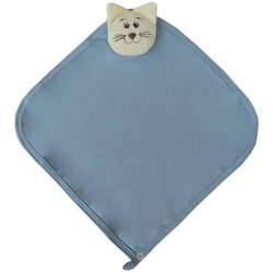 Naninha para Bebê Gatinho Azul Naninha para Bebê Gatinho Azul