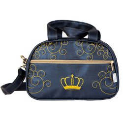 Bolsa Maternidade Glamour Marinho e Dourado P Bolsa Maternidade Glamour Marinho e Dourado P