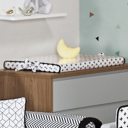 Trocador de Bebê Panda Preto Trocador de Bebê Panda Preto