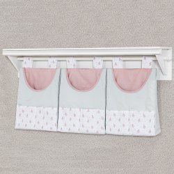 Porta Fraldas Varão Summer Rosê 3 Peças Porta Fraldas Varão Summer Rosê 3 Peças