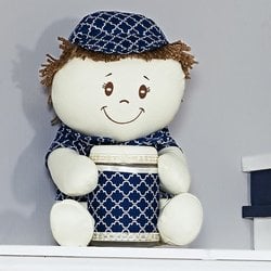 Boneco Porta Cotonete Reinado Marinho Boneco Porta Cotonete Reinado Marinho