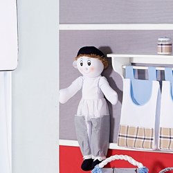 Porta Fraldas Boneco Para Quarto de Bebê Menino Marujo Porta Fraldas Boneco Para Quarto de Bebê Menino Marujo