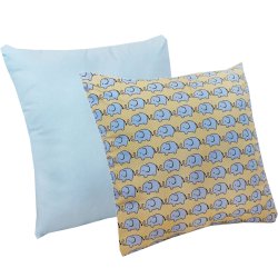 Almofada Azul e Elefante 2 Peças Almofada Azul e Elefante 2 Peças