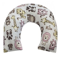 Almofada de Pescoço para Bebê Bichinhos Rosa Almofada de Pescoço para Bebê Bichinhos Rosa