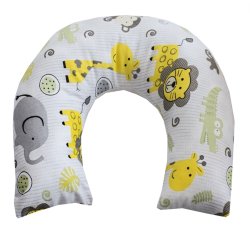 Almofada de Pescoço para Bebê Safari Amarelo Almofada de Pescoço para Bebê Safari Amarelo