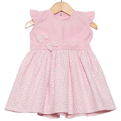Vestido de Bebê Flores Rosa Vestido de Bebê Flores Rosa