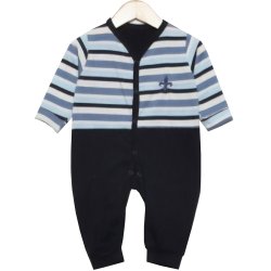 Macacão Longo Cadu Azul Macacão Longo Cadu Azul