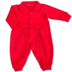 Macacão Longo Princesinha Vermelho Macacão Longo Princesinha Vermelho