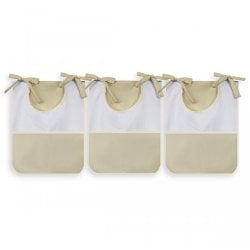 Porta Fraldas Realeza Cáqui 3 Peças Porta Fraldas Realeza Cáqui 3 Peças