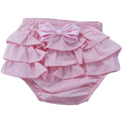 Calcinha de Bebê Poá Rosa Calcinha de Bebê Poá Rosa