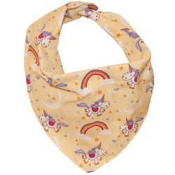 Babador Bandana Unicórnio Palha Babador Bandana Unicórnio Palha