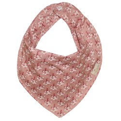 Babador Bandana Floral Rosê Babador Bandana Floral Rosê