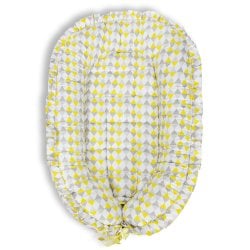 Ninho para Bebê Losango Amarelo Ninho para Bebê Losango Amarelo