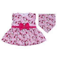 Vestido de Bebê Iris Unicórnio Rosa 2 Peças Vestido de Bebê Iris Unicórnio Rosa 2 Peças
