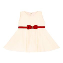 Vestido de Bebê Emanuelle Palha Vestido de Bebê Emanuelle Palha
