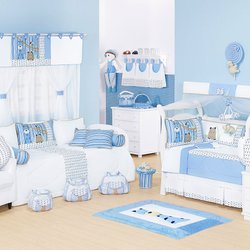 Quarto Completo Bebê Menino Sem Enxoval Cama Babá Hipopó Azul Quarto Completo Bebê Menino Sem Enxoval Cama Babá Hipopó Azul