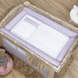 Kit para Cercadinho Bailarina Lilás 6 Peças Kit para Cercadinho Bailarina Lilás 6 Peças