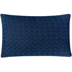Almofada Tricot Marinho Almofada Tricot Marinho