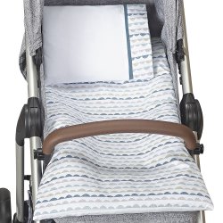Colchonete para Carrinho My Prince Azul Petróleo 4 Peças Colchonete para Carrinho My Prince Azul Petróleo 4 Peças