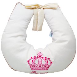 Almofada Amamentação Imperial Palha e Rosa Almofada Amamentação Imperial Palha e Rosa