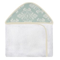 Toalha de Banho Provençal Verde com Capuz Toalha de Banho Provençal Verde com Capuz