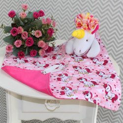 Naninha para Bebê Unicórnio Pink Naninha para Bebê Unicórnio Pink