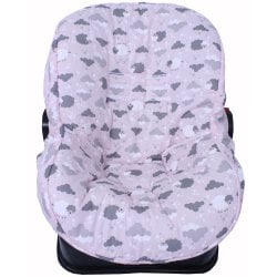 Capa Bebê Conforto Ovelhinha Rosa Capa Bebê Conforto Ovelhinha Rosa