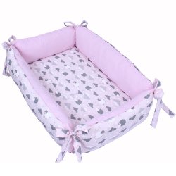 Ninho para Bebê Ovelhinha Rosa Ninho para Bebê Ovelhinha Rosa