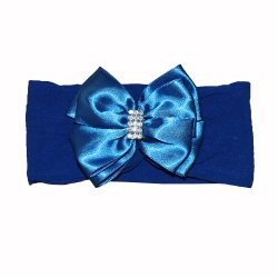 Faixa de Cabelo para Bebê Princess Marinho Faixa de Cabelo para Bebê Princess Marinho