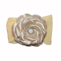 Faixa de Cabelo para Bebê Charme Palha Faixa de Cabelo para Bebê Charme Palha