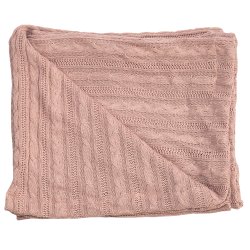 Cobre Leito para Berço Lauren Rosê Tricot Cobre Leito para Berço Lauren Rosê Tricot