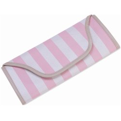 Trocador Portátil Elegance Listrado Rosa Trocador Portátil Elegance Listrado Rosa