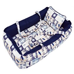 Ninho para Bebê Transporte Marinho com Alça 2 Peças Ninho para Bebê Transporte Marinho com Alça 2 Peças