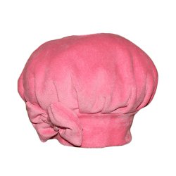 Boina para Bebê Laço Rosê Plush Boina para Bebê Laço Rosê Plush