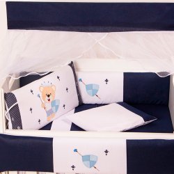 Kit Mini Berço Enzo Marinho 10 Peças Kit Mini Berço Enzo Marinho 10 Peças