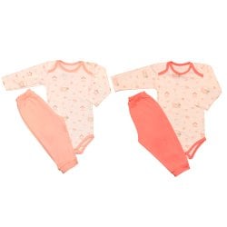 Kit Body e Mijão de Bebê Passarinho 2 Peças Kit Body e Mijão de Bebê Passarinho 2 Peças