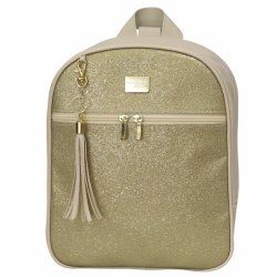 Mochila Maternidade Sunshine Glitter Dourado Mochila Maternidade Sunshine Glitter Dourado