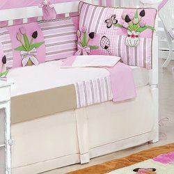 Saia Para Berço de Bebê Menina Enxoval Vasinho Palha Saia Para Berço de Bebê Menina Enxoval Vasinho Palha