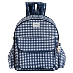 Mochila Maternidade Vichy Xadrez Marinho Mochila Maternidade Vichy Xadrez Marinho