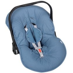 Capa Bebê Conforto Azul Petróleo 3 Peças Capa Bebê Conforto Azul Petróleo 3 Peças
