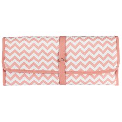 Trocador Portátil Venice Chevron Coral Trocador Portátil Venice Chevron Coral
